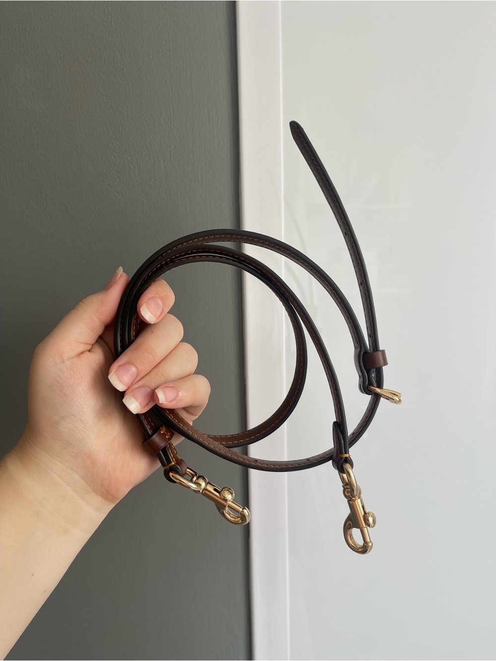 Coach leather replacement strap